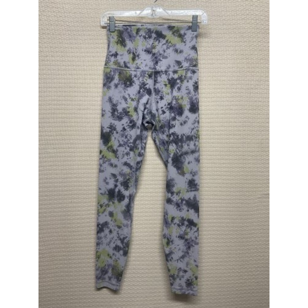 NWOT‎ Lululemon Align Hr Crop 27 High Rise Radial Tie Dye Leggings Women 6